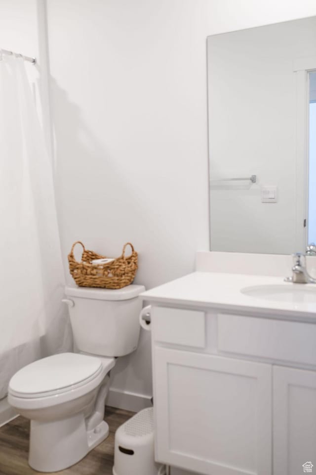 3657 E 1500 S, Spanish Fork, UT 84660 - full bathroom featuring vanity and wood finished floors
