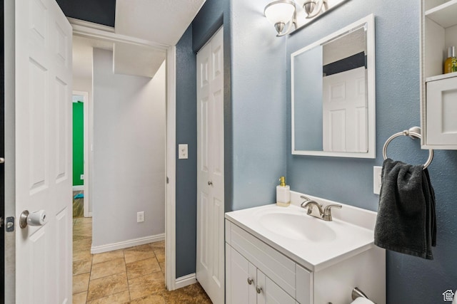 4052 W Newland Loop, Lehi, UT 84043 - bathroom featuring vanity and baseboards
