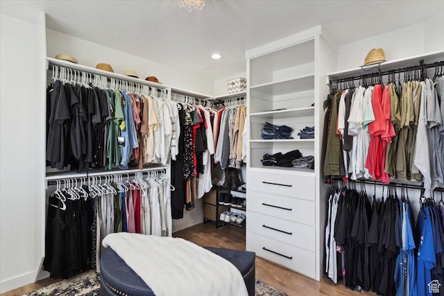4124 S 3475 W, West Haven, UT 84401 - spacious closet with wood finished floors
