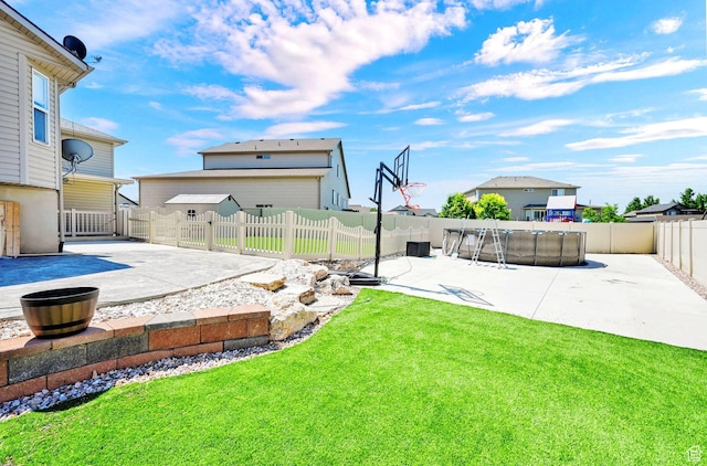 4317 S 3350 W, West Haven, UT 84401 - fenced backyard featuring a patio and a swimming pool