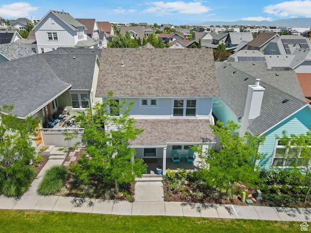 10612 S Lake Ave, South Jordan, UT 84009 - aerial perspective of suburban area