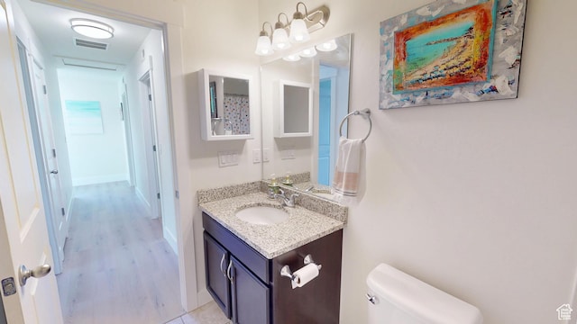 10612 S Lake Ave, South Jordan, UT 84009 - full bath featuring vanity and wood finished floors