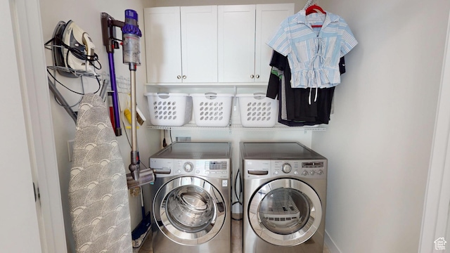 10612 S Lake Ave, South Jordan, UT 84009 - washroom featuring washer and dryer and cabinet space