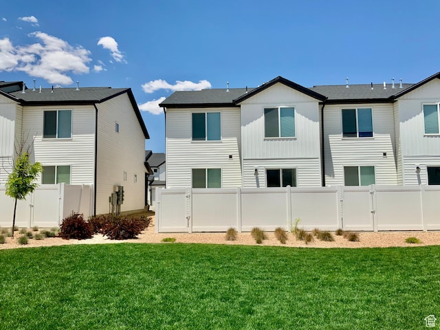 2953 W Ezra Dr, Cedar City, UT 84720 - rear view of house with a gate