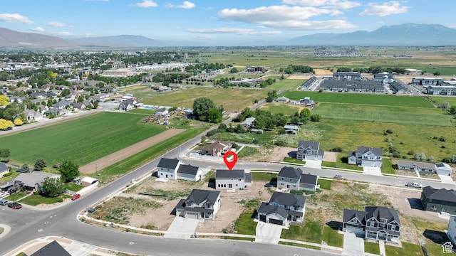 1324 E 320 S, Payson, UT 84651 - aerial view of property's location with a mountain backdrop