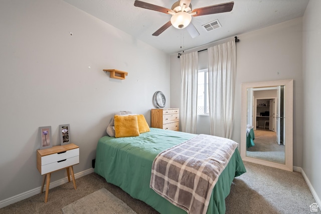 140 W Center St Unit 29, Ivins, UT 84738 - bedroom with carpet flooring and ceiling fan
