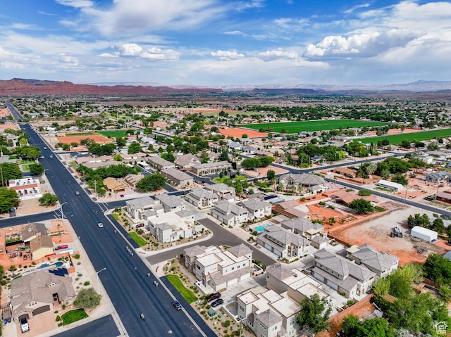 140 W Center St Unit 29, Ivins, UT 84738 - aerial view of residential area featuring a mountainous background