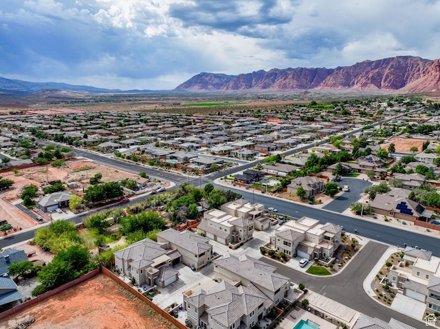 140 W Center St Unit 29, Ivins, UT 84738 - aerial perspective of suburban area featuring a mountainous background