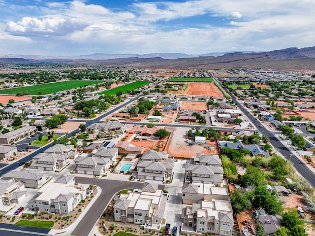 140 W Center St Unit 29, Ivins, UT 84738 - aerial view of residential area featuring a mountain backdrop