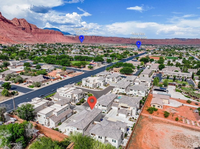 140 W Center St Unit 29, Ivins, UT 84738 - aerial perspective of suburban area with a mountainous background