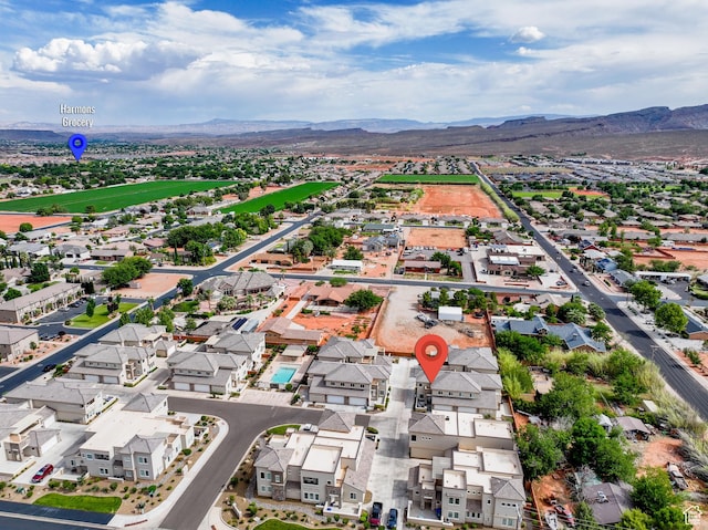 140 W Center St Unit 29, Ivins, UT 84738 - aerial view of residential area with a mountainous background