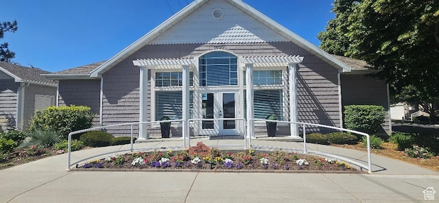 10056 S Remembrance Ln, South Jordan, UT 84095 - view of side of home with french doors