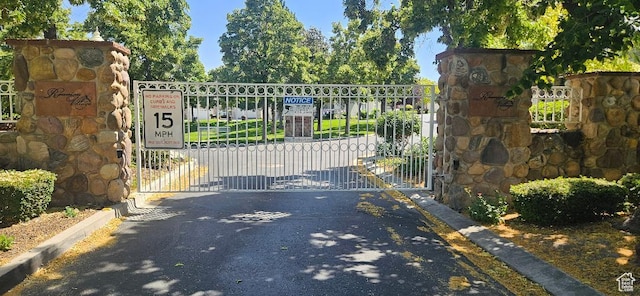 10056 S Remembrance Ln, South Jordan, UT 84095 - view of gate