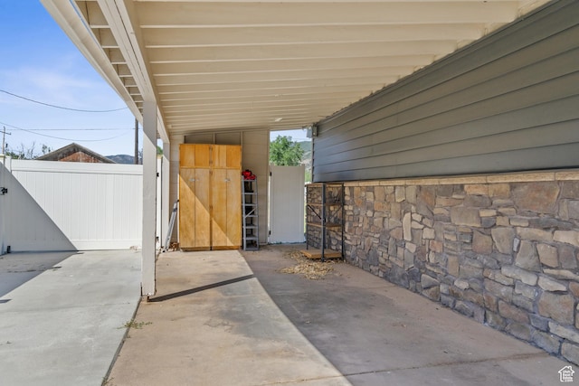 790 E 5300 S, South Ogden, UT 84405 - view of patio / terrace with an attached carport