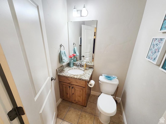 1365 N Highland Blvd, Brigham City, UT 84302 - half bathroom featuring vanity and tile patterned floors