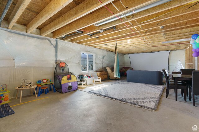 4082 N Poplar Dr, Eagle Mountain, UT 84005 - view of unfinished below grade area