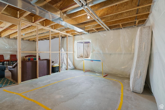 4082 N Poplar Dr, Eagle Mountain, UT 84005 - view of unfinished basement