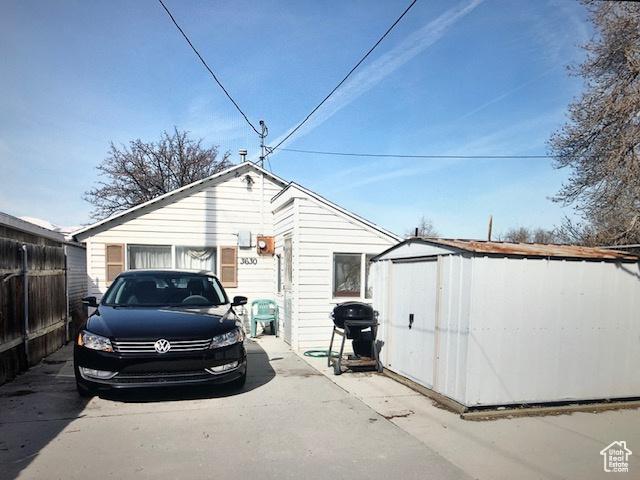 3628 S 5450 W, West Valley City, UT 84120 - garage with a shed
