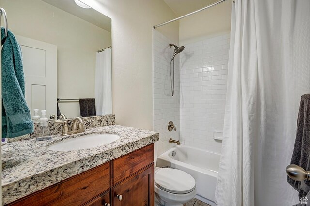 56 N Rue De Matth W, Vineyard, UT 84058 - full bath with vanity and shower / bath combo with shower curtain
