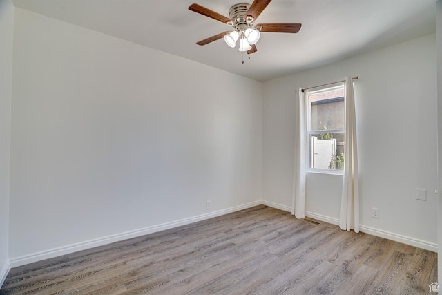 1132 S 1100 W, Provo, UT 84601 - spare room featuring wood finished floors and a ceiling fan