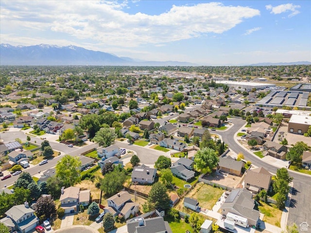 4509 S Greystock Cir W, West Valley City, UT 84120 - aerial perspective of suburban area with mountains