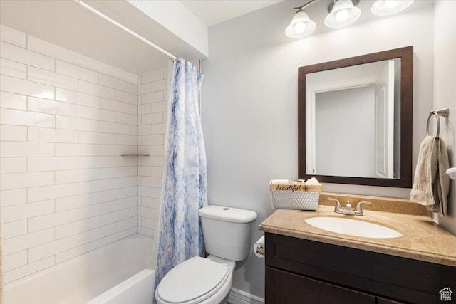4509 S Greystock Cir W, West Valley City, UT 84120 - bathroom with vanity and shower / tub combo with curtain