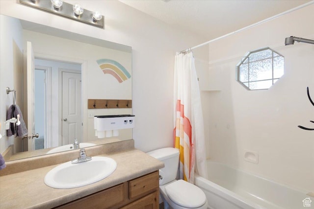 4509 S Greystock Cir W, West Valley City, UT 84120 - full bathroom featuring vanity and shower / tub combo with curtain