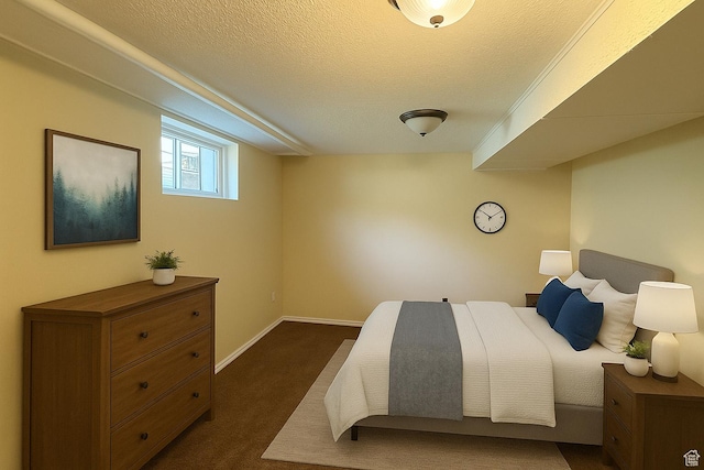 1145 S Liberty Ave E, Ogden, UT 84404 - bedroom with dark carpet and a textured ceiling