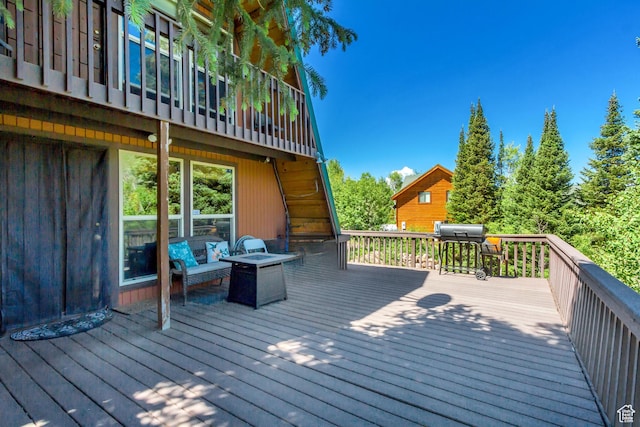 4601 Conifer Dr, Oakley, UT 84055 - view of deck
