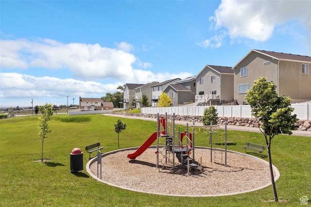 1010 E Bigelow Ave, Layton, UT 84040 - community playground featuring a residential view