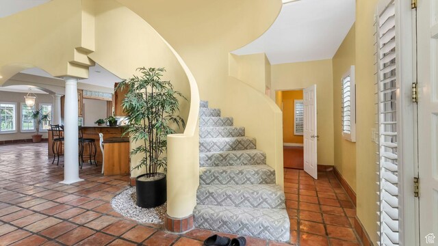 3175 N 140 W, Provo, UT 84604 - stairs featuring arched walkways and ornate columns