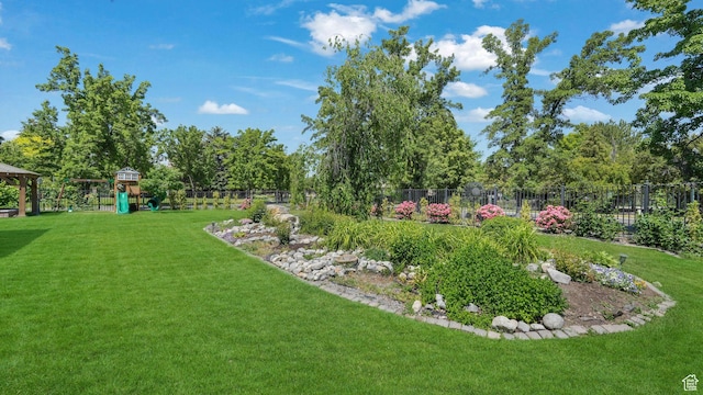 3175 N 140 W, Provo, UT 84604 - view of yard with a playground