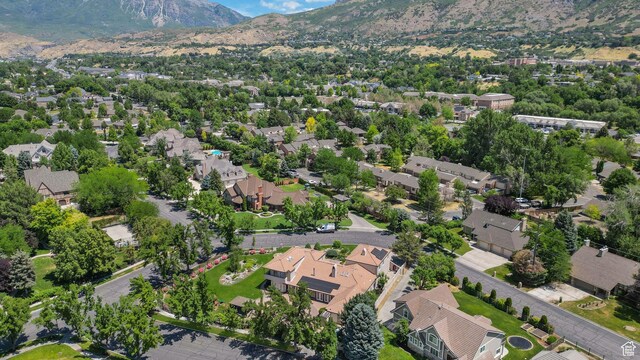3175 N 140 W, Provo, UT 84604 - aerial overview of property's location with mountains and nearby suburban area