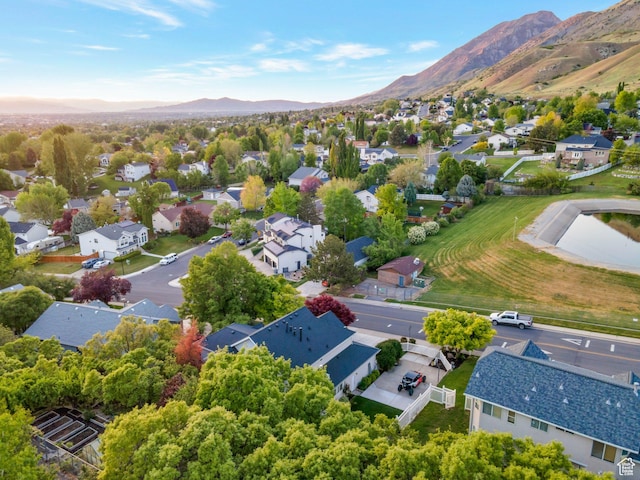 1028 E 140 N, Lindon, UT 84042 - aerial view of residential area featuring mountains