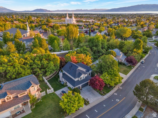 1028 E 140 N, Lindon, UT 84042 - aerial perspective of suburban area featuring a mountain backdrop