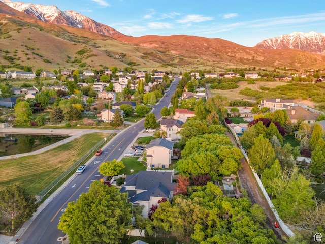 1028 E 140 N, Lindon, UT 84042 - aerial perspective of suburban area featuring mountains
