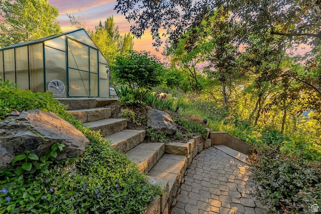 1028 E 140 N, Lindon, UT 84042 - view of yard with an exterior structure and an outdoor structure