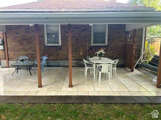 1567 E Westminster Ave, Salt Lake City, UT 84105 - view of patio / terrace featuring outdoor dining space