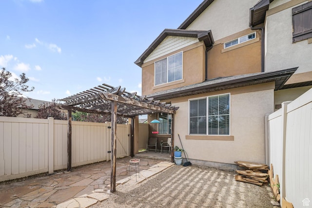 1051 W Castleton Dr, North Salt Lake, UT 84054 - view of patio with a pergola and a gate