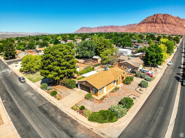 562 S 400 E, Ivins, UT 84738 - aerial perspective of suburban area with a mountainous background
