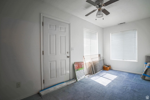 562 S 400 E, Ivins, UT 84738 - carpeted entrance foyer with ceiling fan