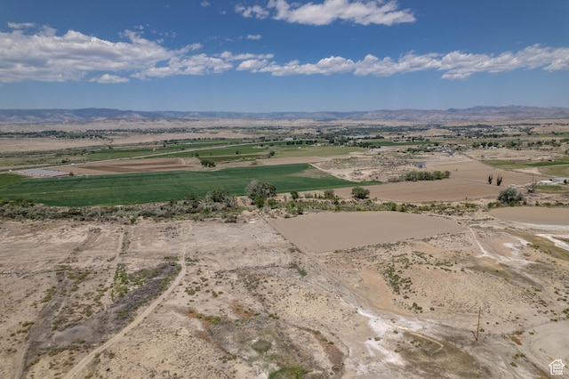 1416 W Valley View Dr, Wellington, UT 84542 - aerial view of sparsely populated area with a mountainous background