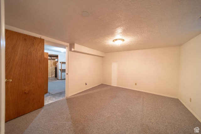 1416 W Valley View Dr, Wellington, UT 84542 - carpeted spare room featuring a textured ceiling
