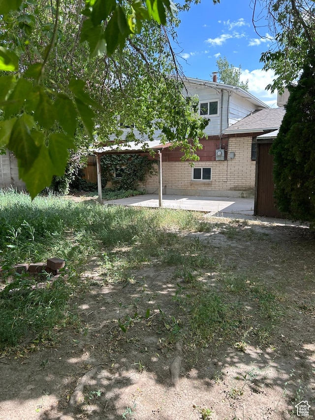 2784 W 2890 S, West Valley City, UT 84119 - view of yard with a patio area