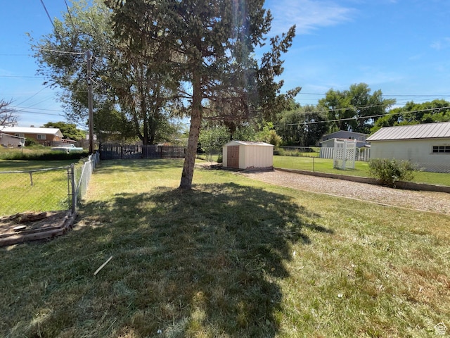 270 N 500 E, Spanish Fork, UT 84660 - fenced backyard with a shed