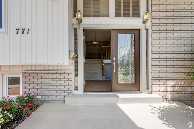 771 E 17th Ave, Salt Lake City, UT 84103 - view of exterior entry featuring brick siding