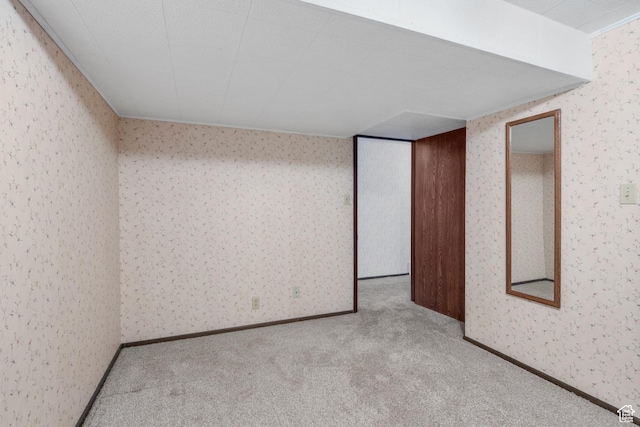 771 E 17th Ave, Salt Lake City, UT 84103 - unfurnished bedroom featuring wallpapered walls and carpet floors