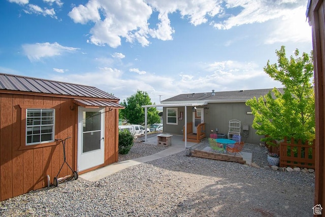 305 S Sheridan St, Stockton, UT 84071 - view of yard with a patio area