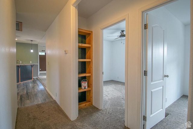305 S Sheridan St, Stockton, UT 84071 - hall with carpet