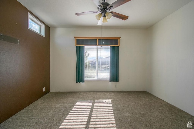 305 S Sheridan St, Stockton, UT 84071 - empty room featuring carpet floors and a ceiling fan